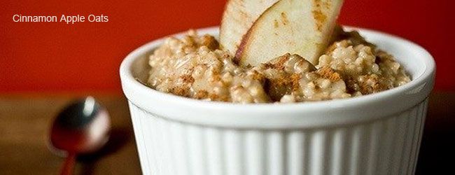 cinnamon apple oats