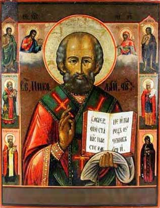 Saint Nicholas with Saints
