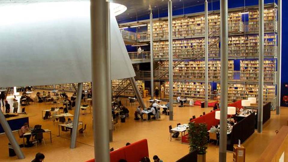 Library of the University of Delft
