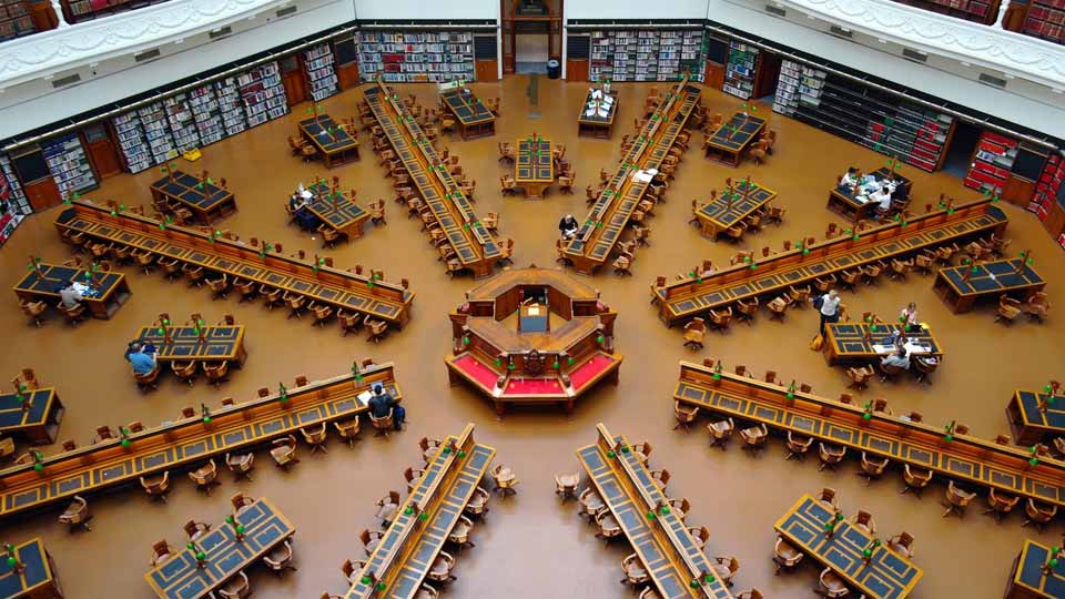 Domed Reading Room of the State Library of Victoria