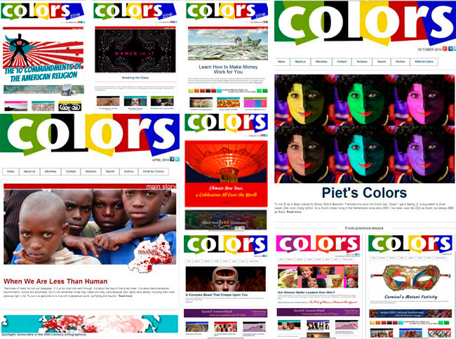 Colorszine covers